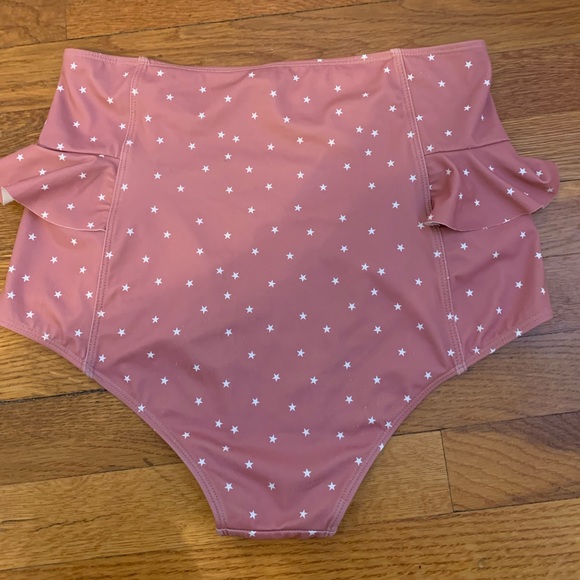 Kortni Jeane High Waisted bottom Star print - Picture 2 of 2